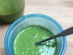 First Baby Food: Peas