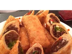 Cheesesteak Egg Rolls