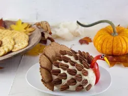 Turkey Cheese Ball for Thanksgiving