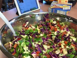 Cabbage Pico de Gallo