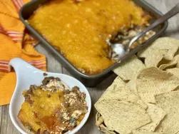 Baked Taco Dip