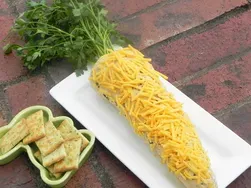 Easter Carrot Cheese Log