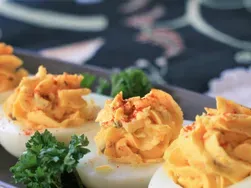 Fully Loaded Deviled Eggs