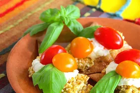 Eggplant Parmesan Bites