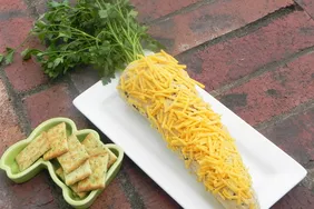 Easter Carrot Cheese Log