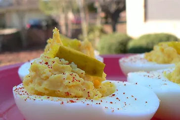 Spicy Deviled Eggs